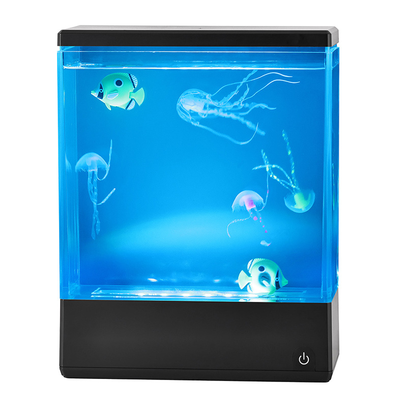 Lampada LED per acquario con meduse