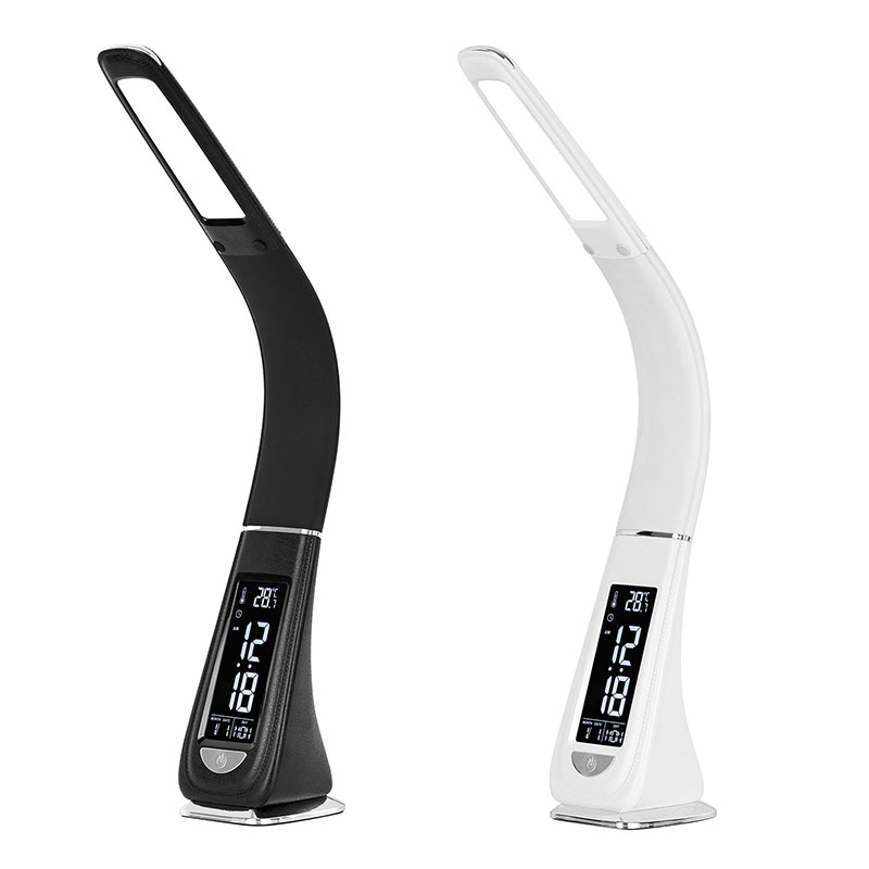 Lampada da scrivania a LED con piuma