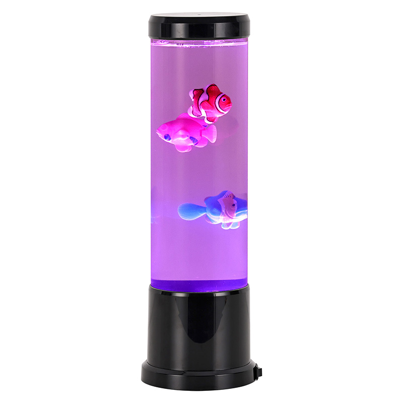Lampada decorativa a LED simulata per acquario