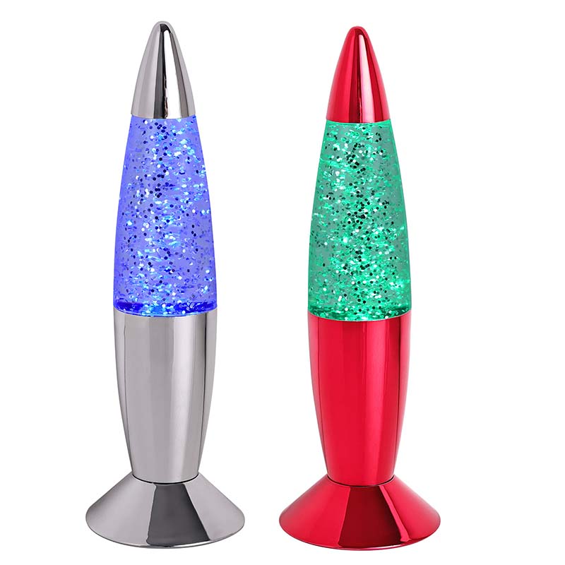 Mini luce notturna con glitter liquidi RGB