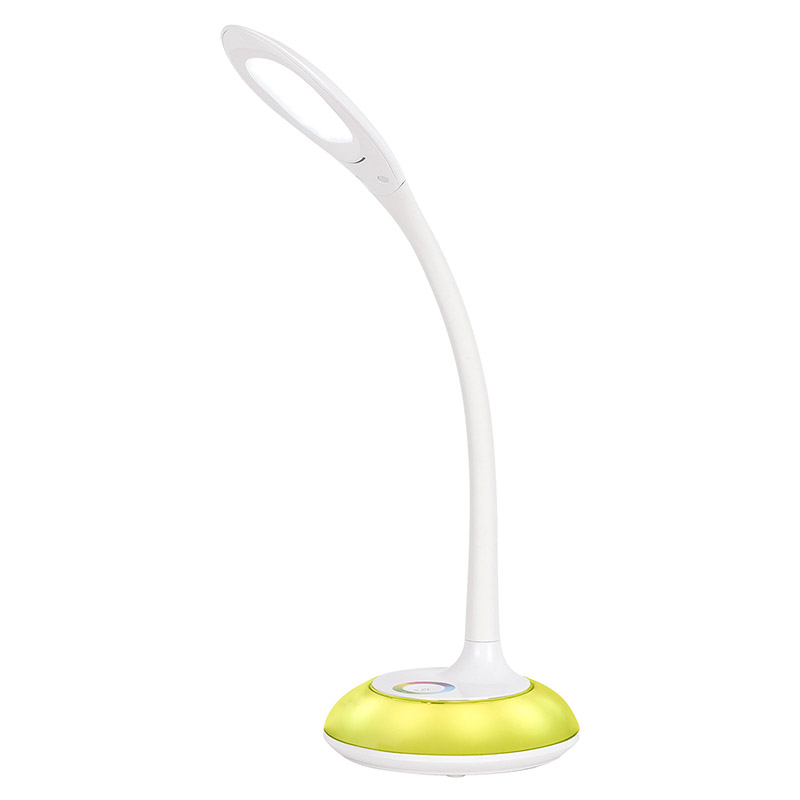 Lampada da scrivania a LED moderna con base RGB