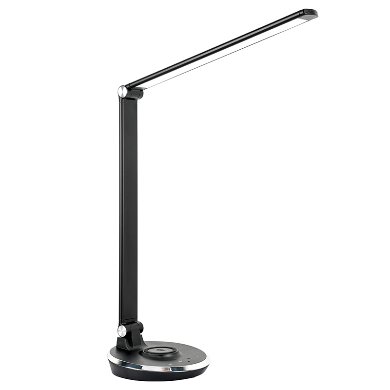 Lampada da scrivania moderna a LED nordica con caricatore wireless