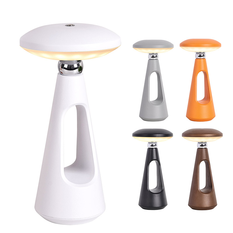 Lampada da scrivania a LED a fungo con batteria ricaricabile