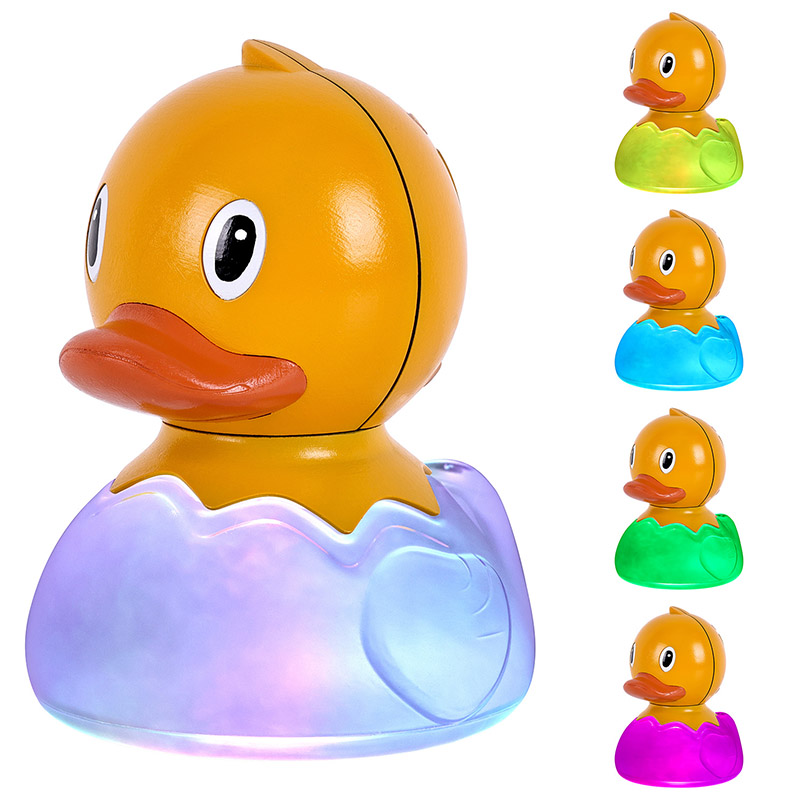 Lampada Duck RGB con liquido torbido