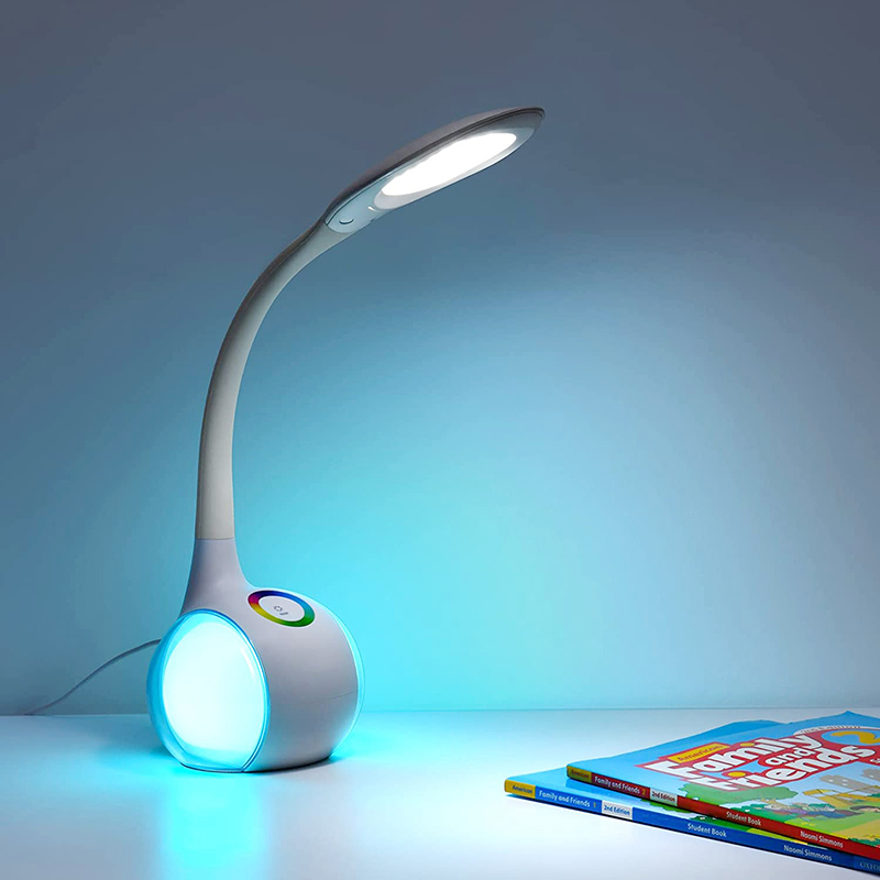 Lampada da scrivania a led RGB a forma di libellula