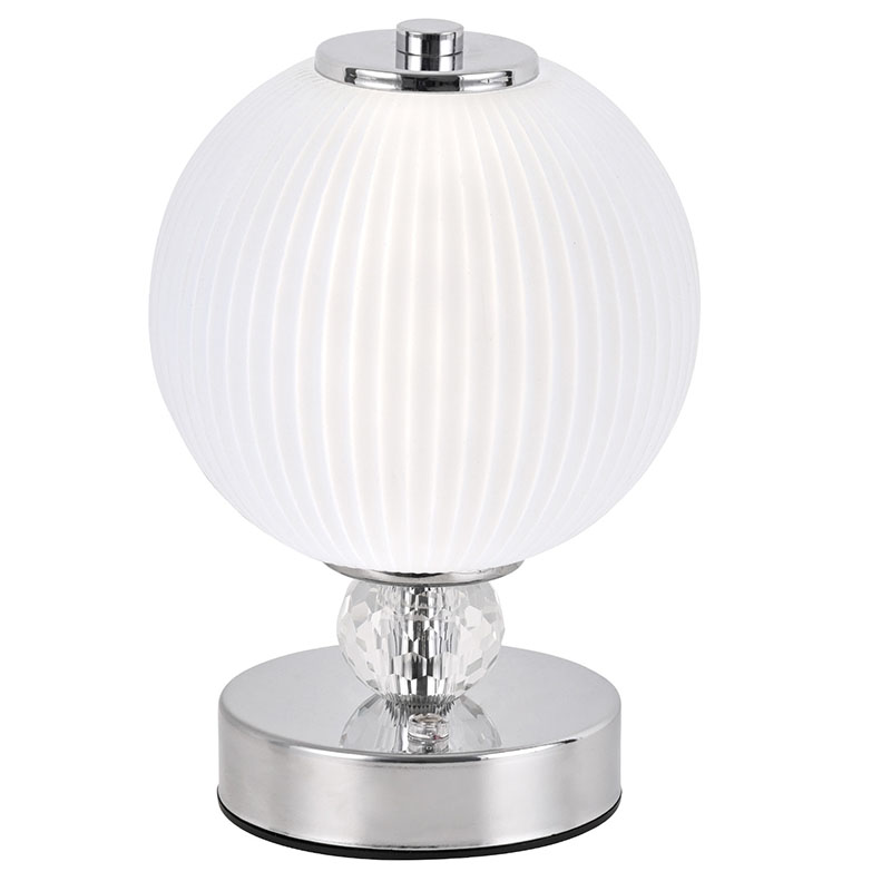 Piccola lampada da tavolo a led per l'arredamento della casa