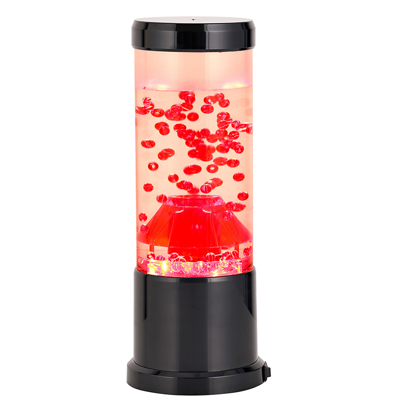 Luce notturna ispirata all'eruzione vulcanica