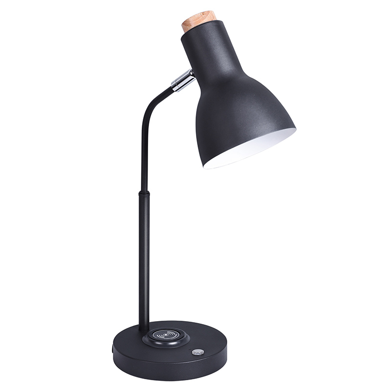 Lampada da tavolo a LED con ricarica wireless